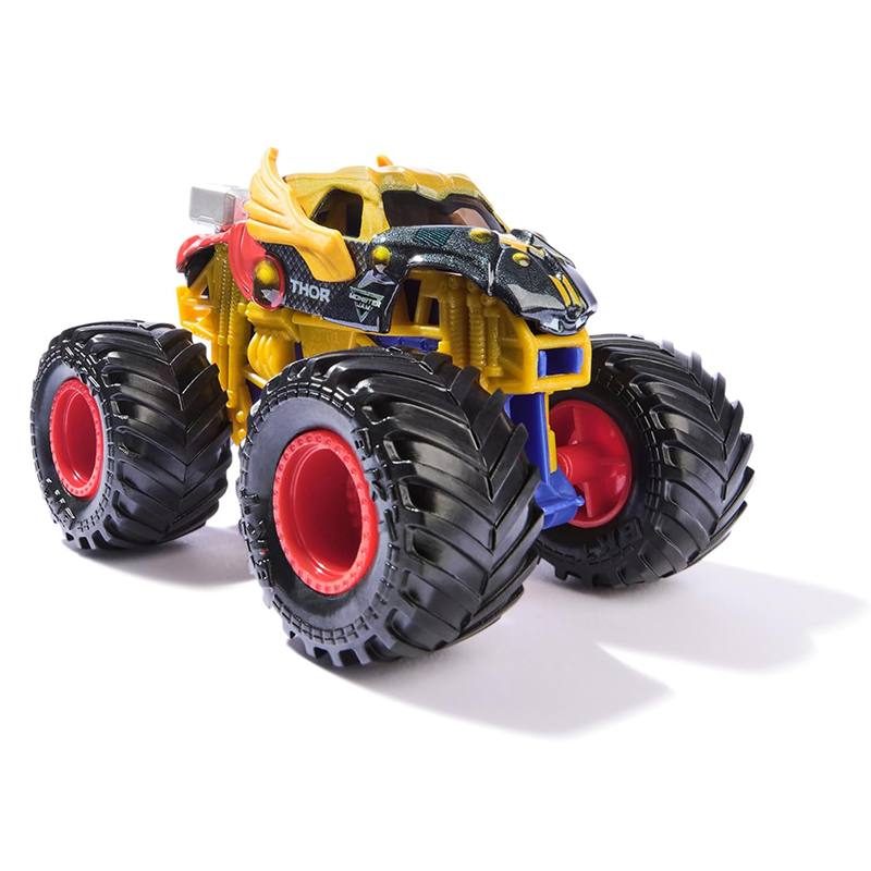 Monster Jam Vehículo Marvel Thor 1:64 - Imagen 1