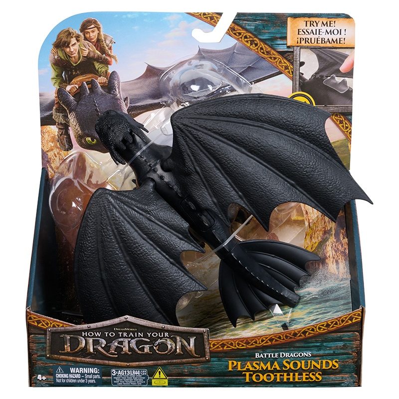 Como Treinar o Seu Dragão Plasma Sounds Toothless