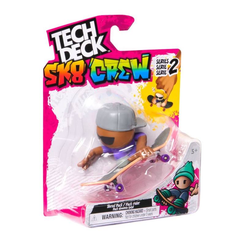 Tech Deck SK8 Crew Gorra Cinza - Imagem 1