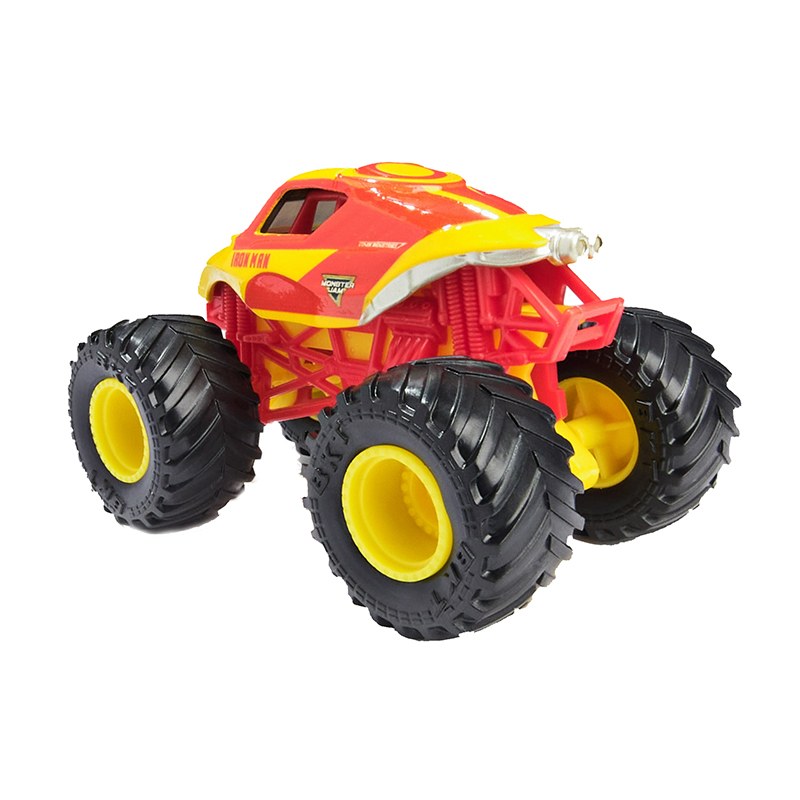 Monster Jam Veículo Marvel Iron Man 1:64 - Imagem 3