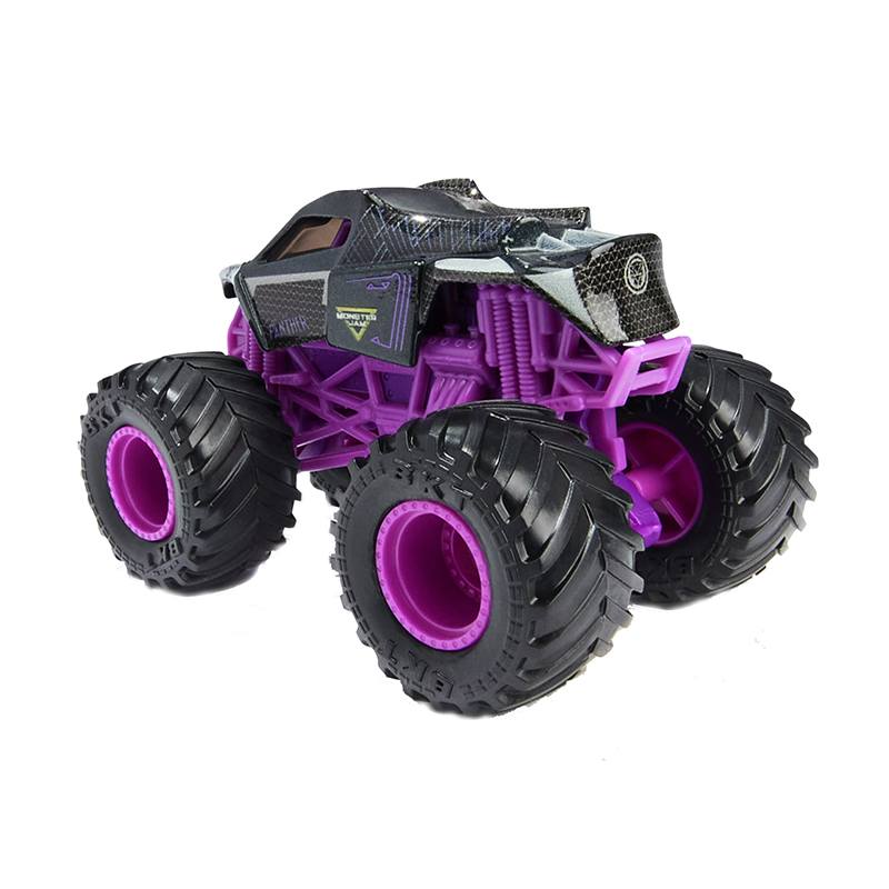 Monster Jam Veículo Marvel Black Panther 1:64 - Imagem 3