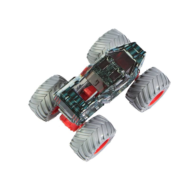 Monster Jam Veículo Marvel Winter Soldier 1:64 - Imagem 2