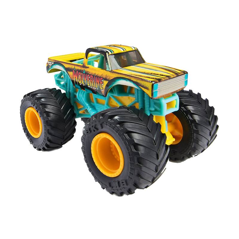 Monster Jam Veículo Marvel Wolverine 1:64 - Imagem 1