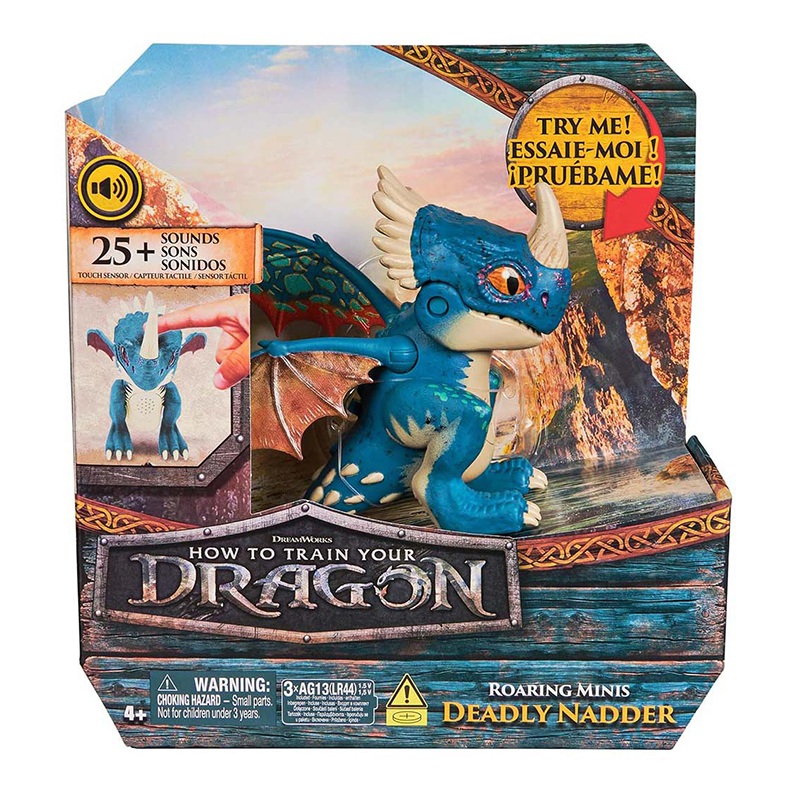 Como Treinar o Seu Dragão Roaring Minis Deadly Nadder