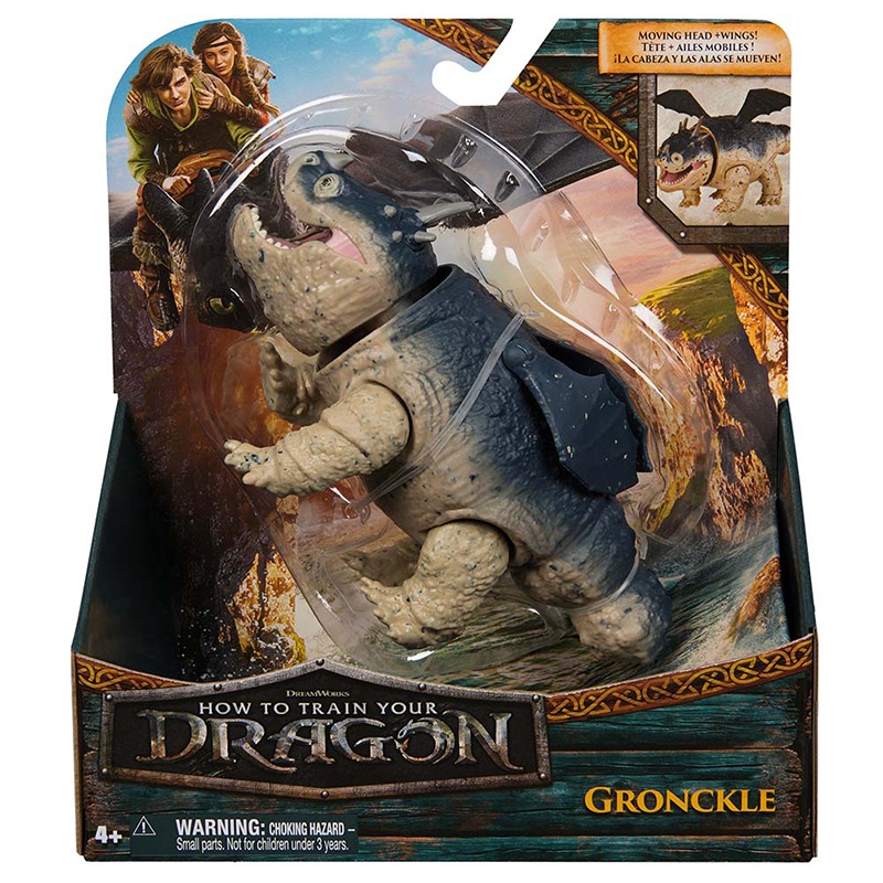 Como Treinar o Seu Dragão Figura Gronckle