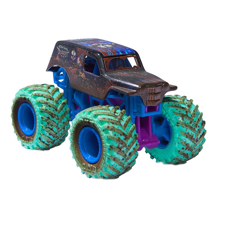 Monster Jam Mud Blasters Son-uva Digger Mudança de Cor 1:64 - Imagem 1