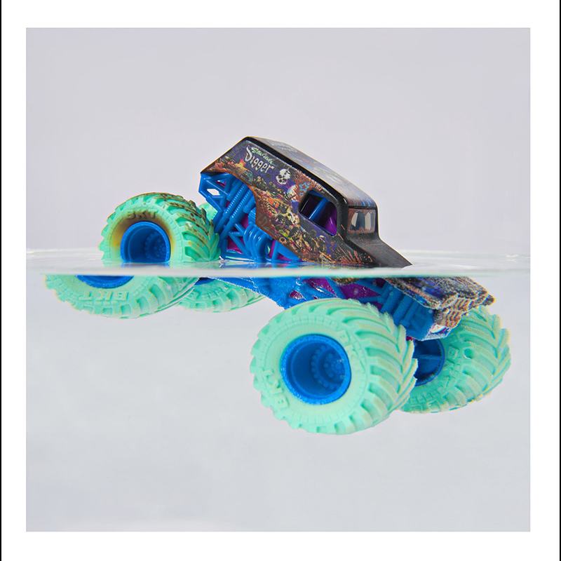 Monster Jam Mud Blasters Son-uva Digger Mudança de Cor 1:64 - Imagem 2