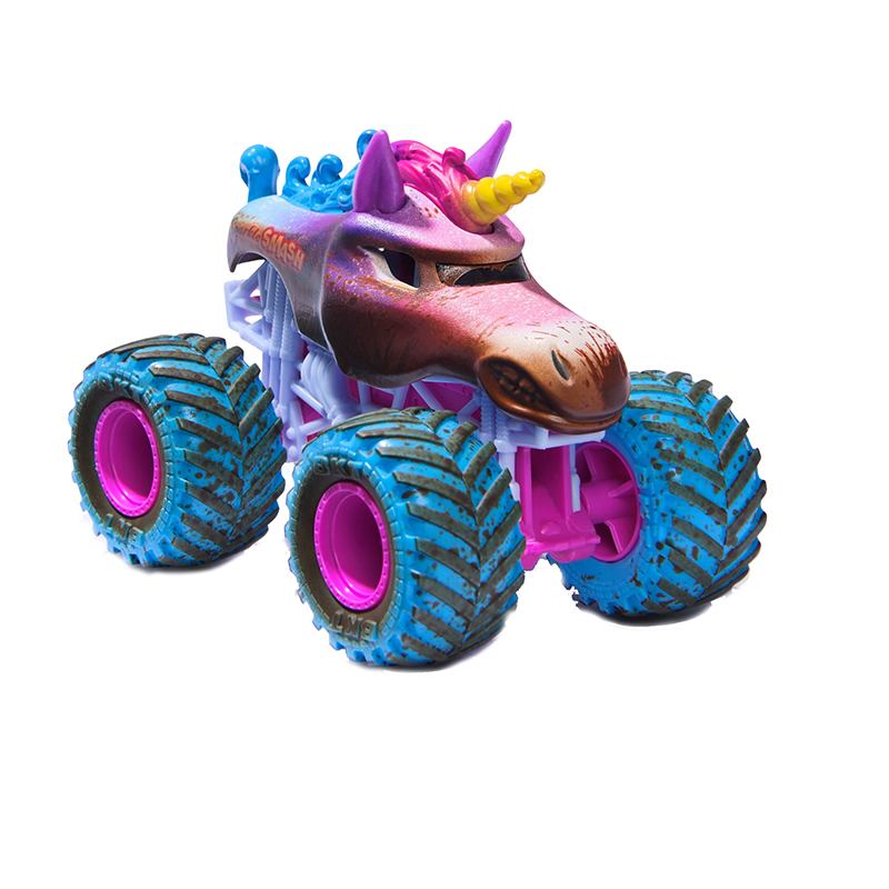 Monster Jam Mud Blasters Sparkle Smash Mudança de Cor 1:64 - Imagem 1