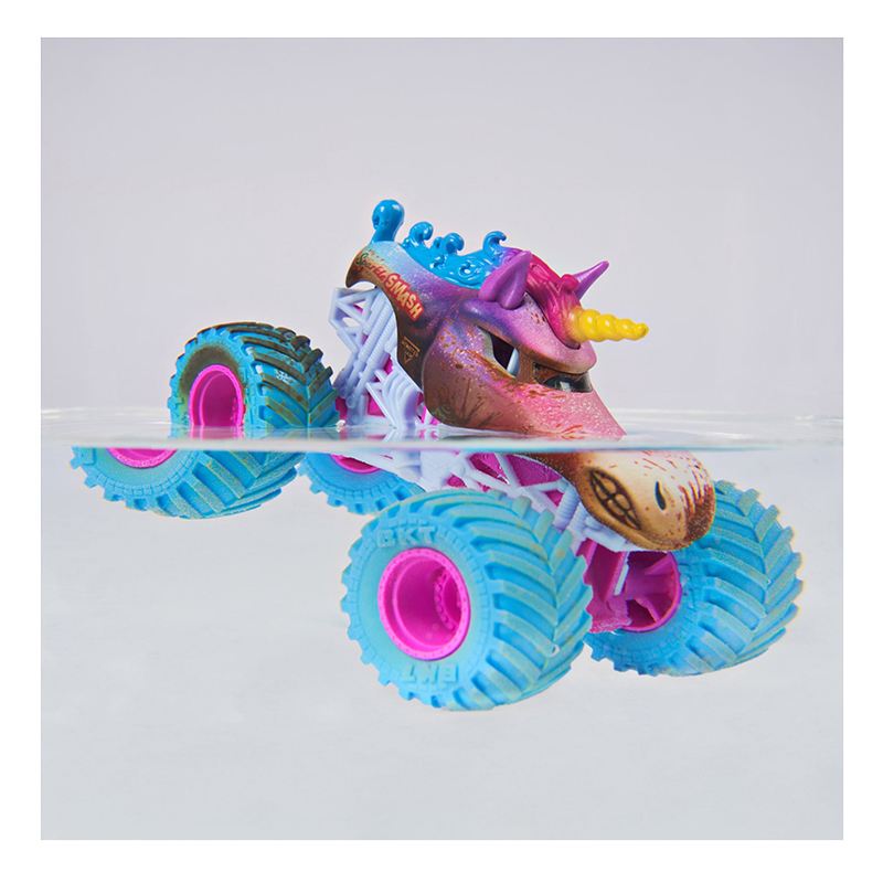 Monster Jam Mud Blasters Sparkle Smash Mudança de Cor 1:64 - Imagem 2