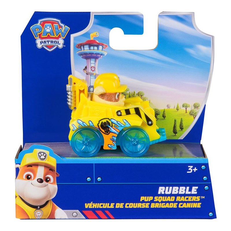 Paw Patrol Vehículo Pup Squad Racers Rubble