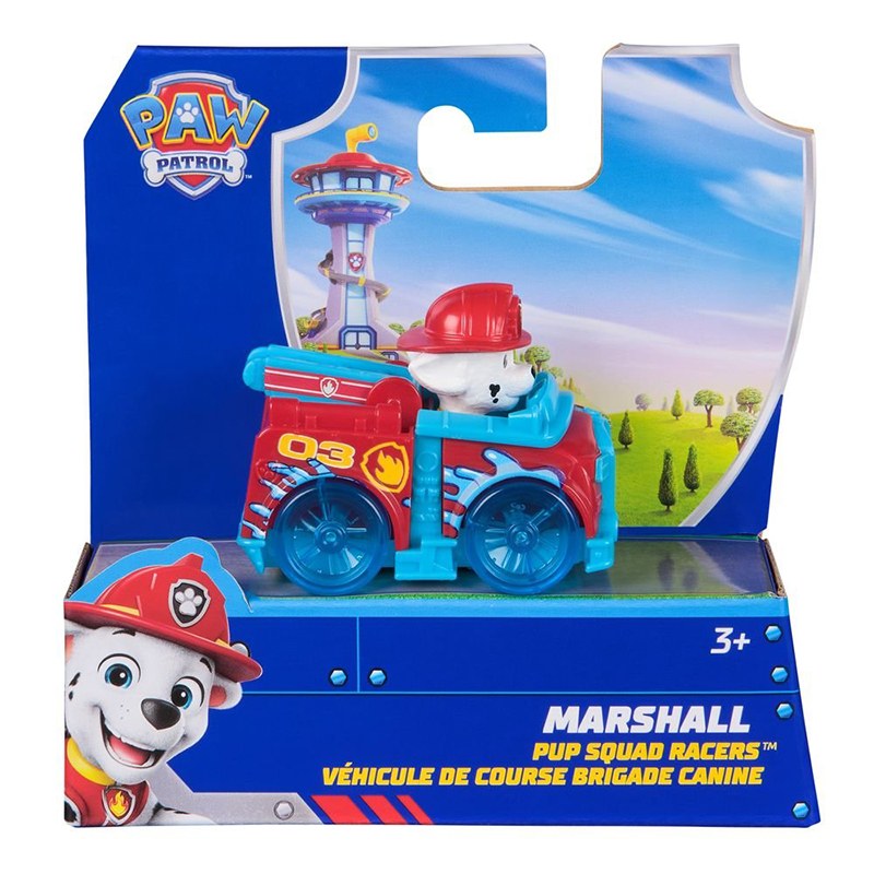 Paw Patrol Vehículo Pup Squad Racers Marshall