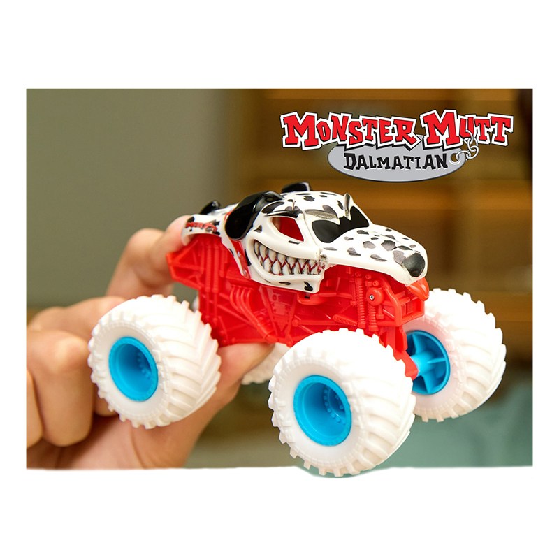Monster Jam Smash and Bash Monster Mutt Dalmatian 1:64 - Imagem 2