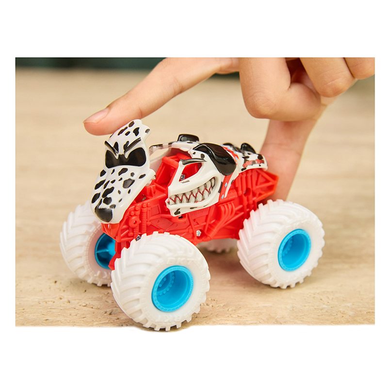 Monster Jam Smash and Bash Monster Mutt Dalmatian 1:64 - Imagem 3