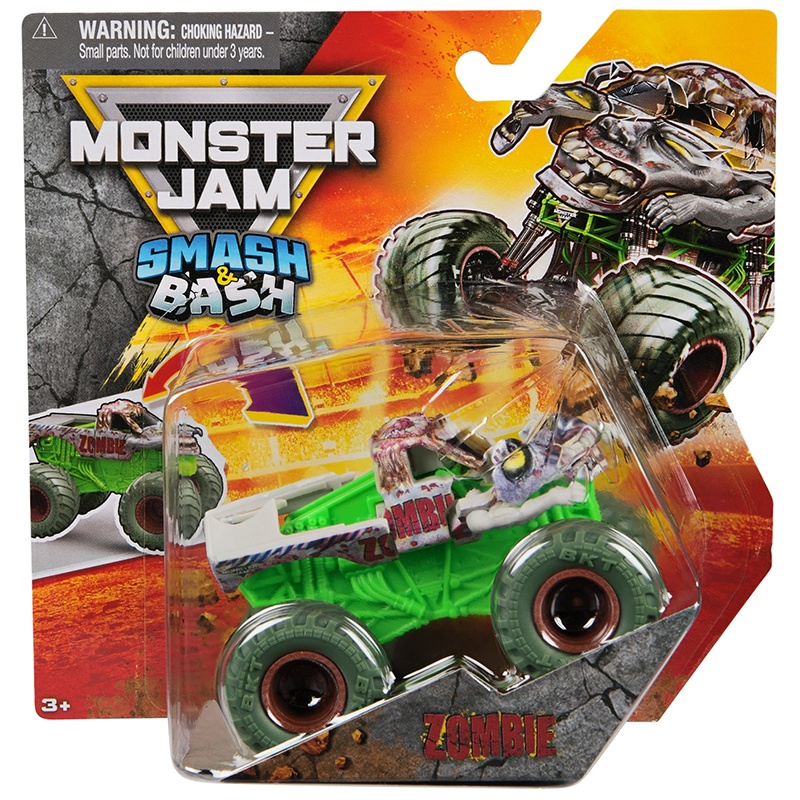Monster Jam Smash and Bash Zombie 1:64