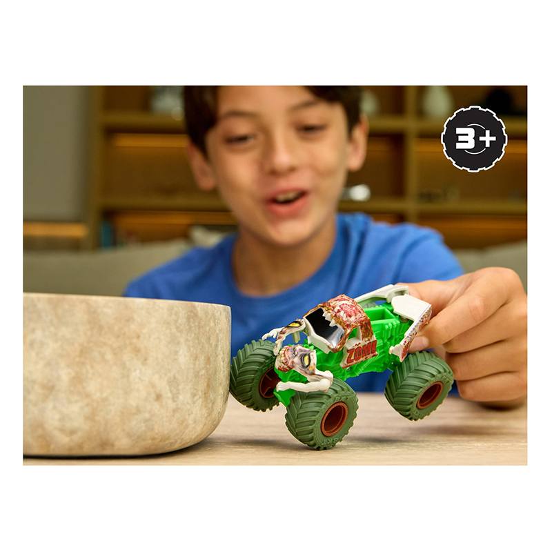 Monster Jam Smash and Bash Zombie 1:64 - Imagem 1