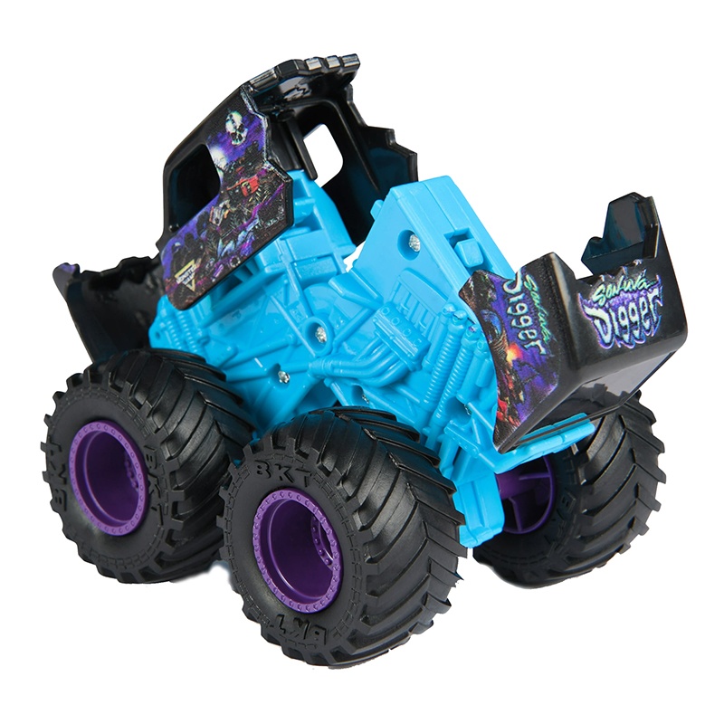 Monster Jam Smash and Bash Son Uva Digger 1:64 - Imagem 4