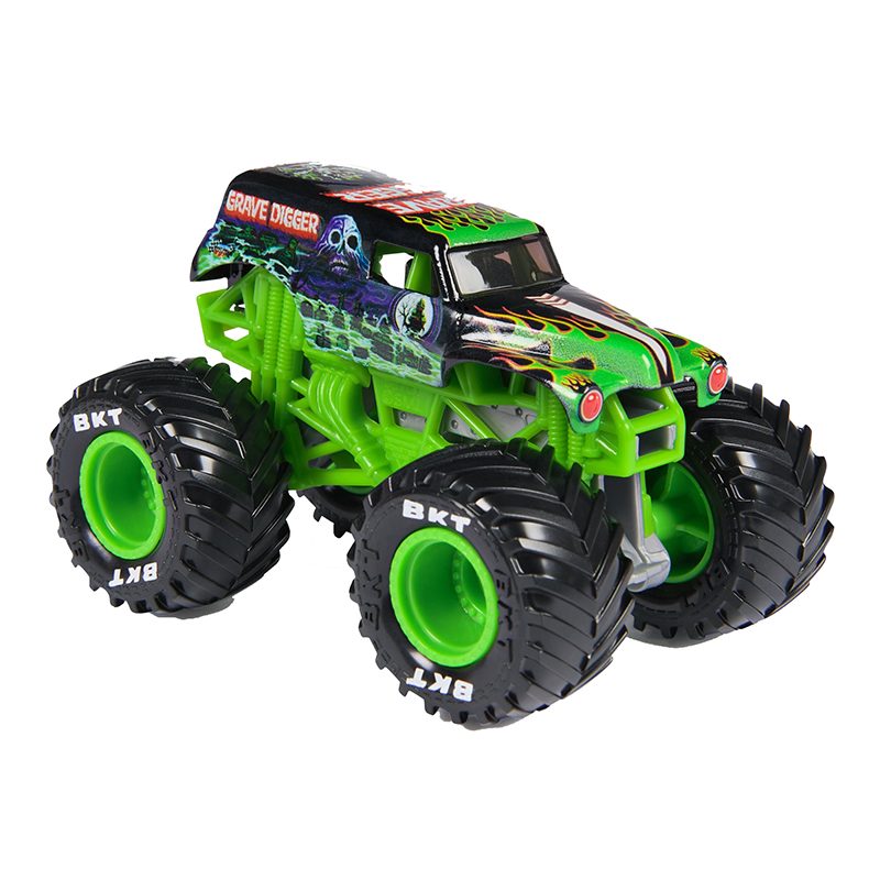 Monster Jam Veículo Grave Digger 1:64 - Imagem 1