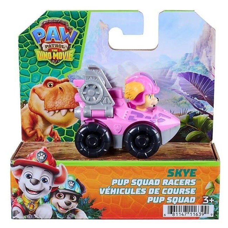 Patrulla Canina Vehículo Pup Squad Racers Dino - Skye
