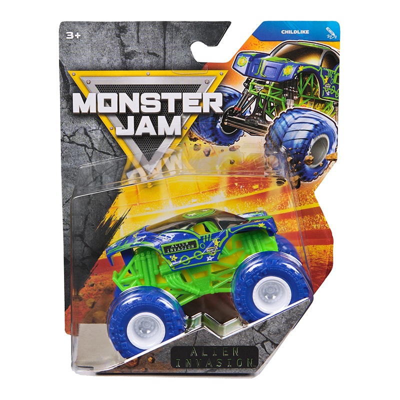 Monster Jam Veículo Alien Invasion 1:64