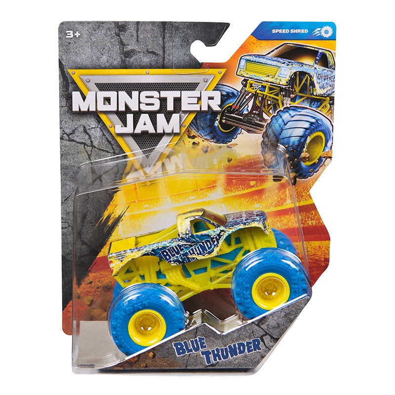 Monster Jam Veículo Blue Thunder 1:64