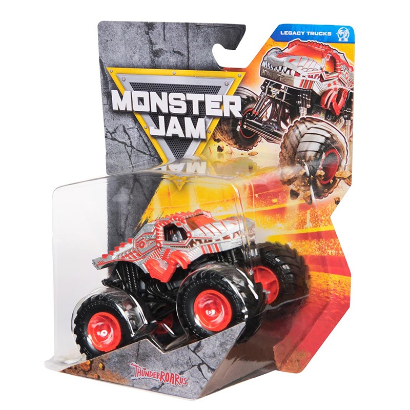 Monster Jam Vehículo Die-Cast Thunder Roarus 1:64