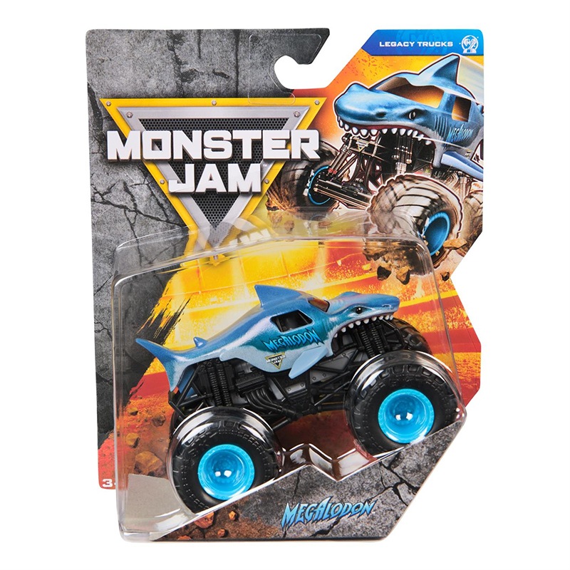 Monster Jam Vehículo Die-Cast Megalodon 1:64
