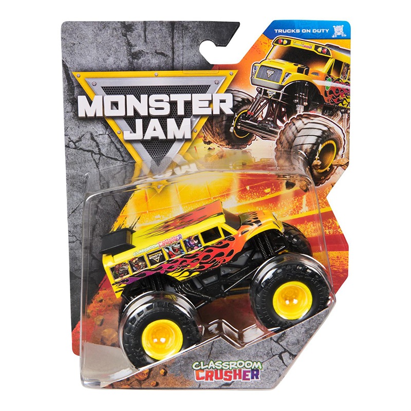 Monster Jam Vehículo Die-Cast Classroom Crusher 1:64