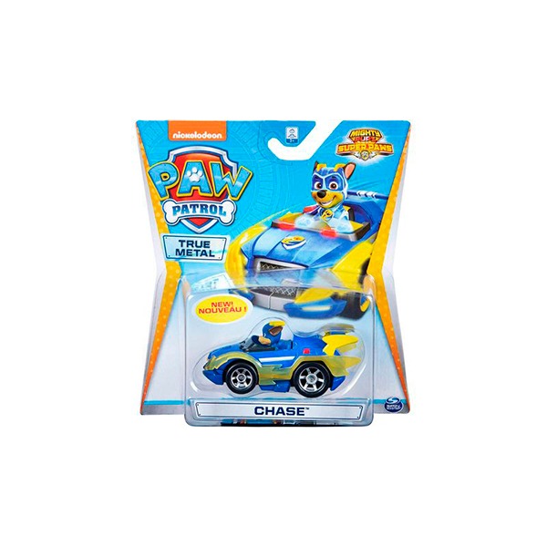Paw Patrol Vehículo Metal Chase Mighty - Imagen 1