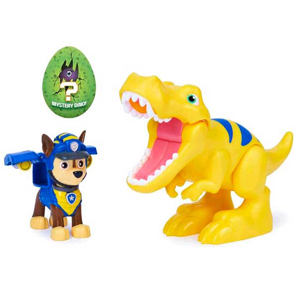 Patrulla Canina Figura Chase y T-Rex Dino Rescue - Imagen 1