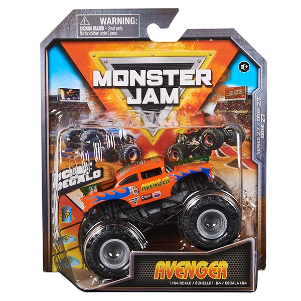 Monster Jam Vehicle Avenger 1:64 - Imagem 1