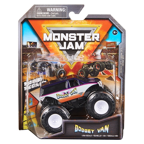 Monster Jam Vehicle Boogey Van 1:64 - Imagem 1