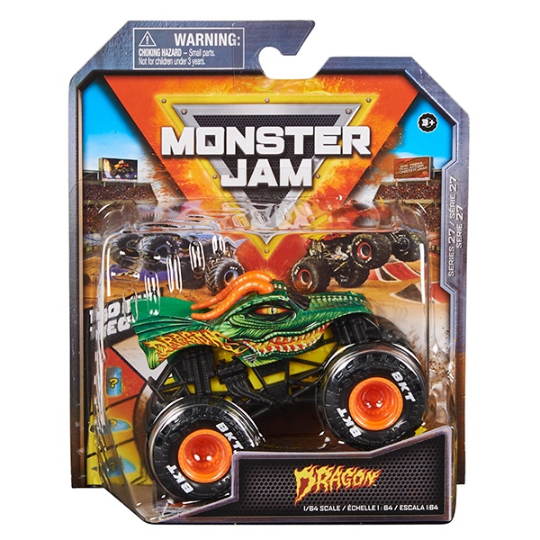 Monster Jam Vehicle Dragon 1:64 - Imagem 1