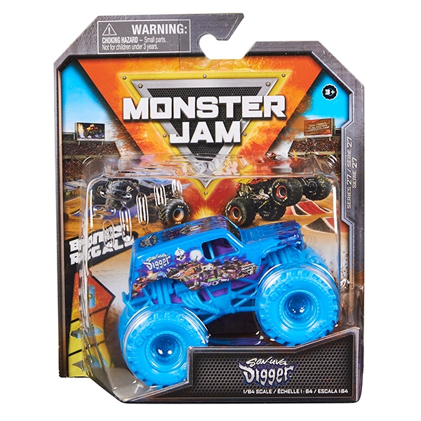 Monster Jam Vehículo Son Uva Digger 1:64 - Imagen 1
