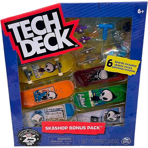 Teck Deck Bonus Pack Blind - Imagen 1