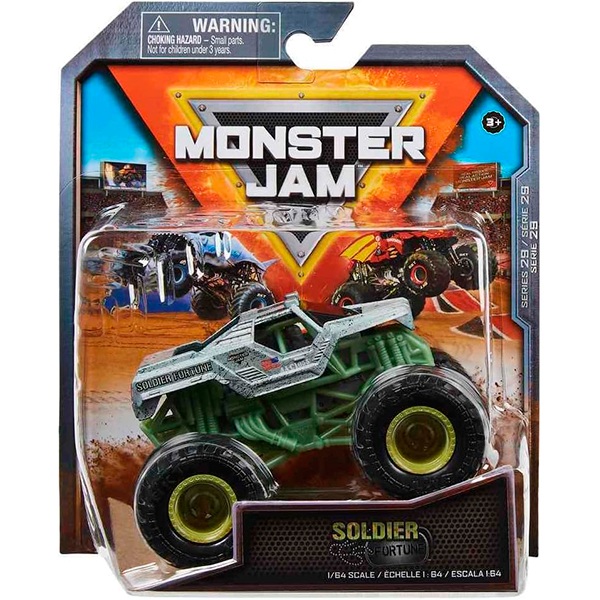 Monster Jam Soldier Fortune 1:64 - Imagem 1