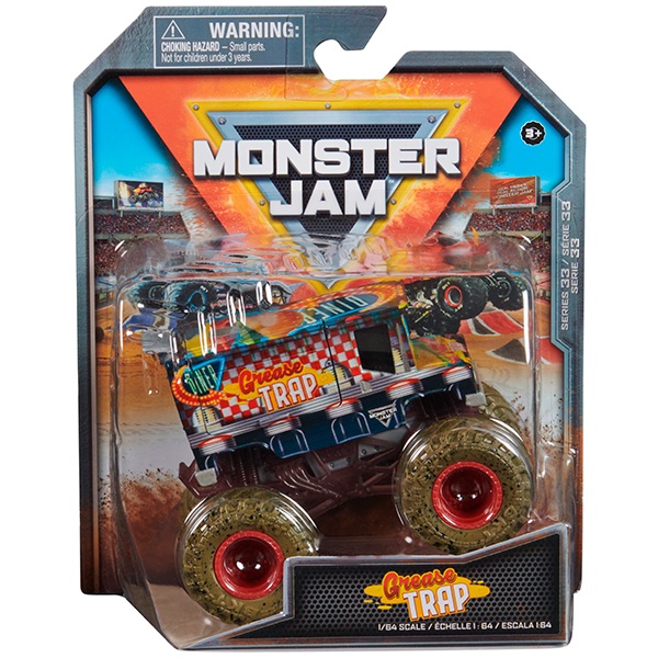 Monster Jam Grease Trap 1:64 - Imagem 3