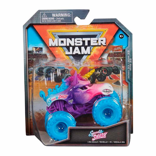 Monster Jam Sparkle Smash 1:64 - Imagem 1