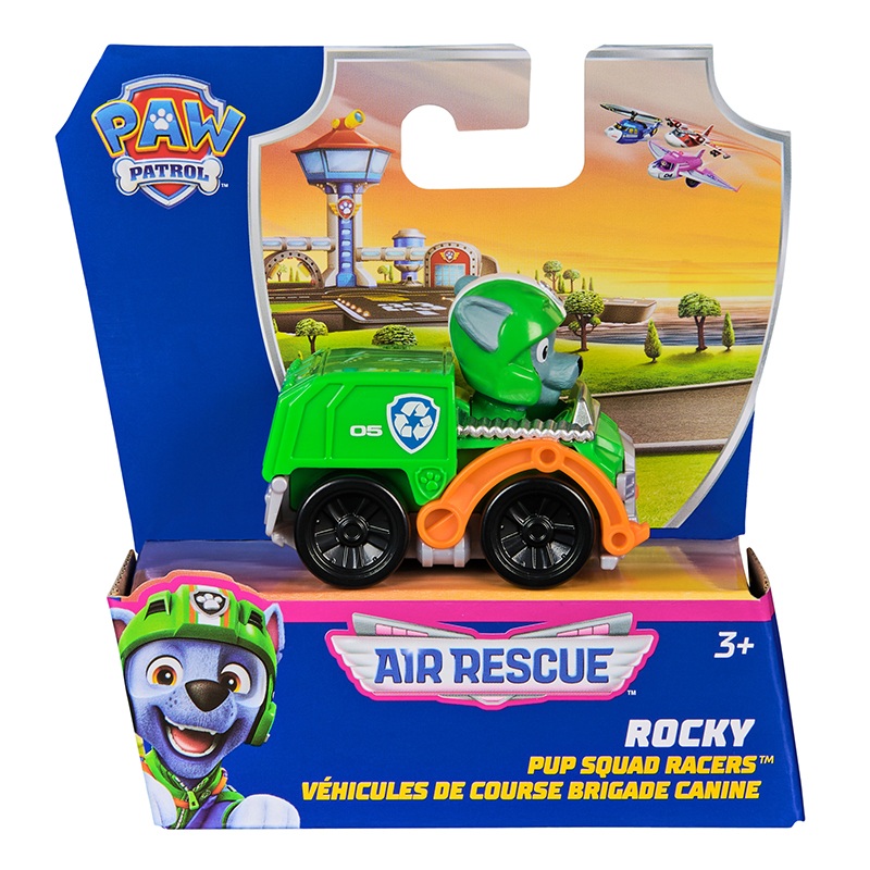 Paw Patrol Vehículo Pup Squad Rocky Air Rescue