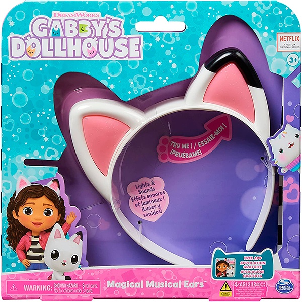 Gabby's Dollhouse Orelhas Mágicas Musicais - Imagem 1