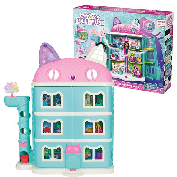 Gabby's Dollhouse, Deluxe Set com 7 personagens colecionáveis - Minha Loja  de Brinquedo