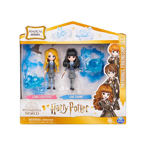 Harry Potter Set Figures Luna e Cho Wizarding World - Imagem 1