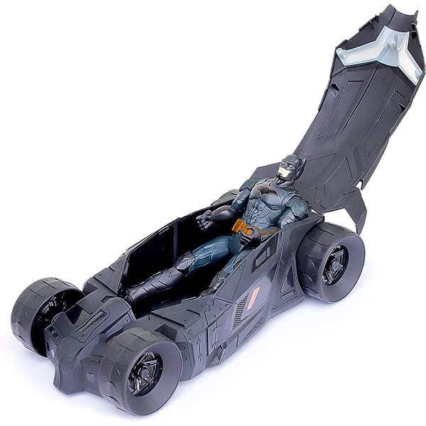 DC Batmóvel com Figura do Batman 30cm - Imagem 2