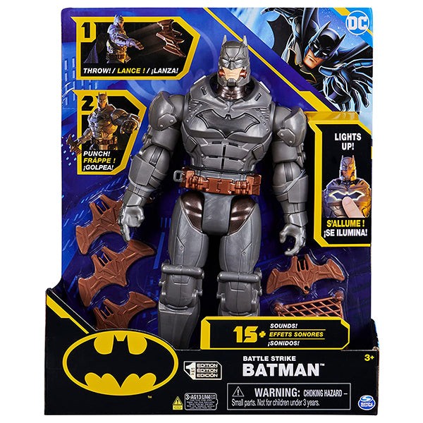 Batman Figura Battle Strike 30cm - Imatge 1