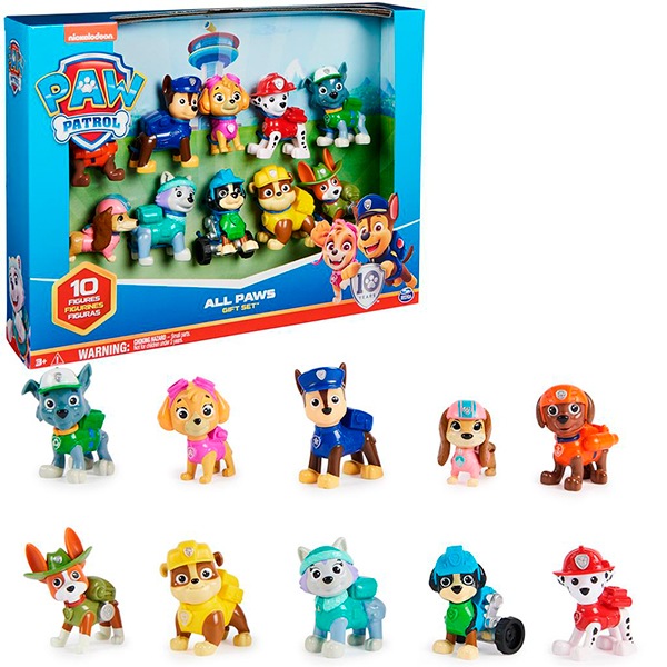 Patrulla Canina Pack Figuras Aniversario