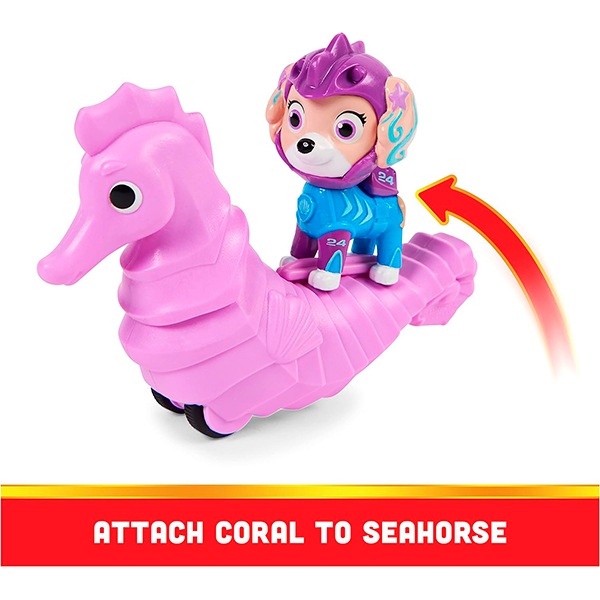 Paw Patrol Coral y Caballito de Mar Aqua Pups - Imagen 3