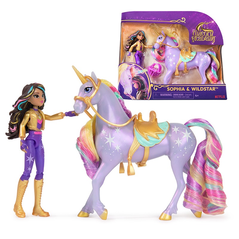  Unicorn Academy Figura Sophia e Wildstar 