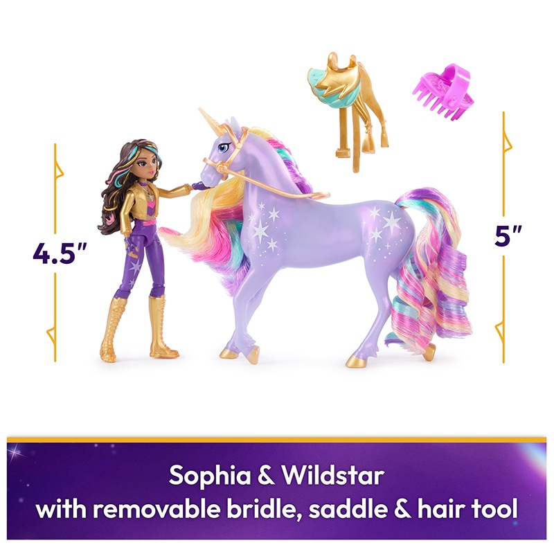Unicorn Academy Figura Sophia y Wildstar - Imagen 1