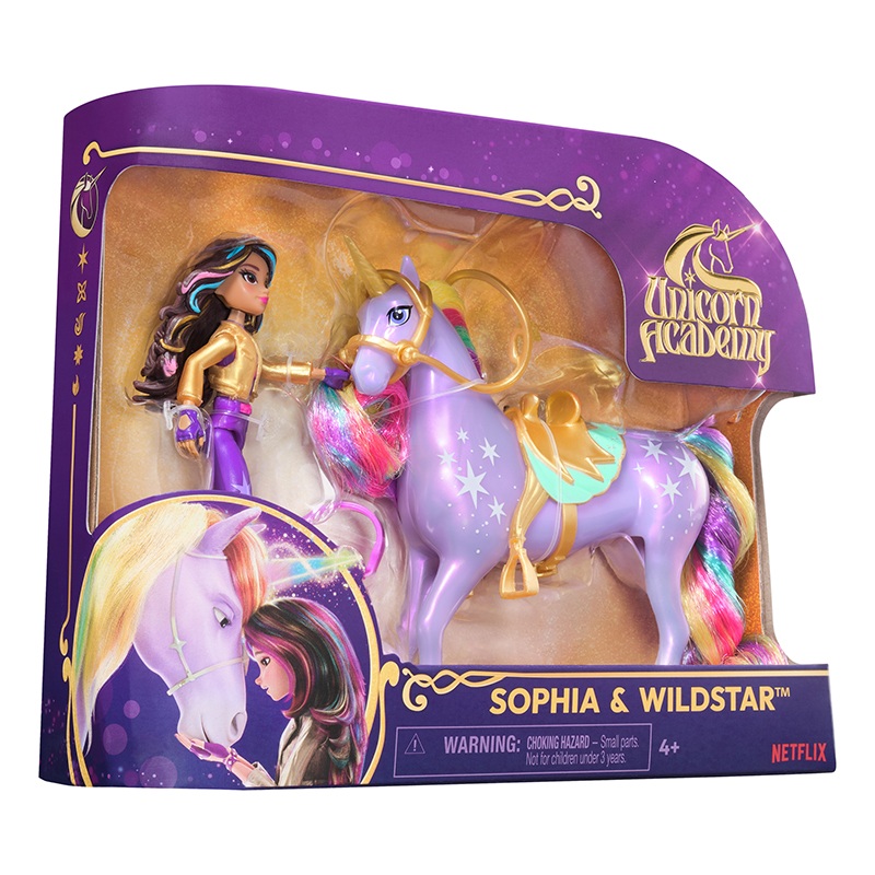 Unicorn Academy Figura Sophia y Wildstar - Imagen 5