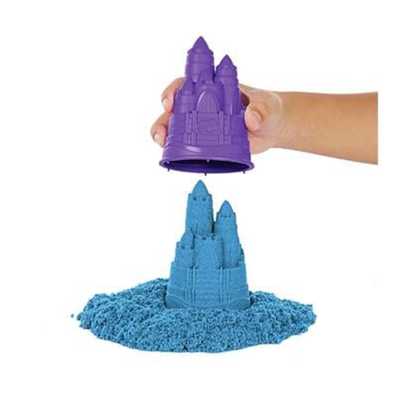 Kinetic Sand Set Arena Azul con Arenero - Imagen 2