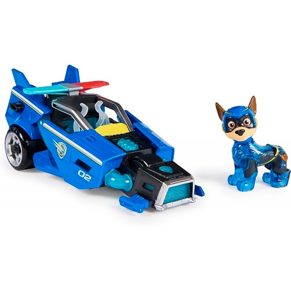 La gran carrera con coches de Patrulla Canina. Cuento de juguetes y figura  de acción para niños 
